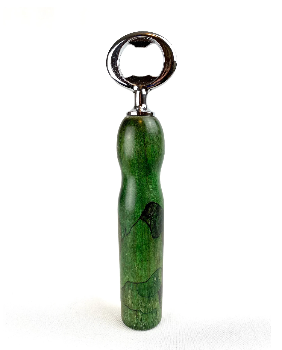 Hand-turned Wood Burl Bottle Openers