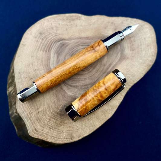 Amboyna Burl Fountain Pen