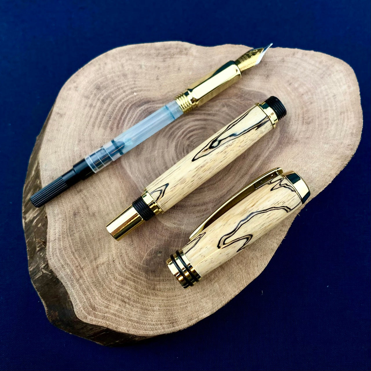 Spalted Tamarind Fountain Pen