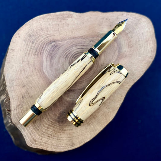 Spalted Tamarind Fountain Pen