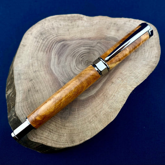 Amboyna Burl Fountain Pen
