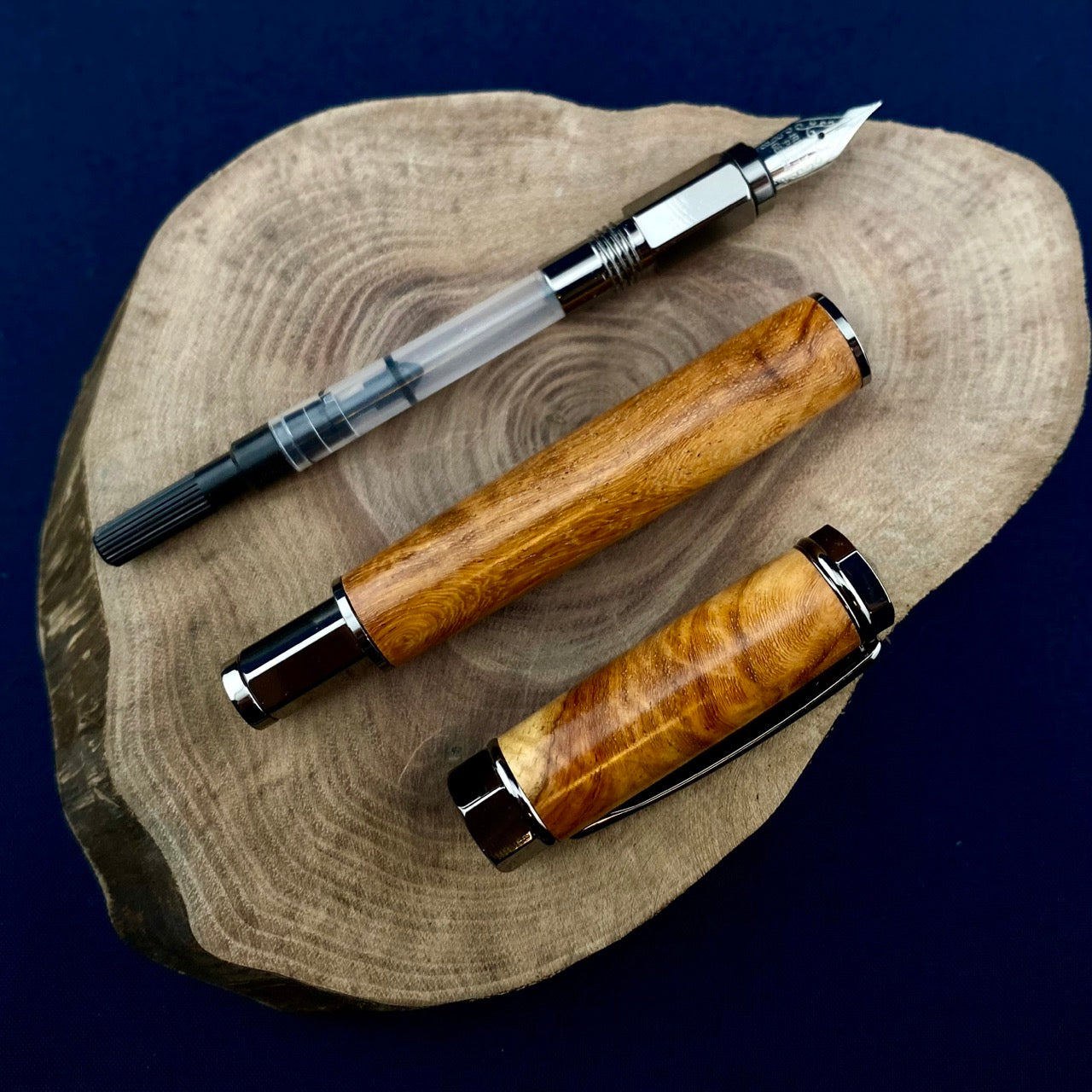 Amboyna Burl Fountain Pen