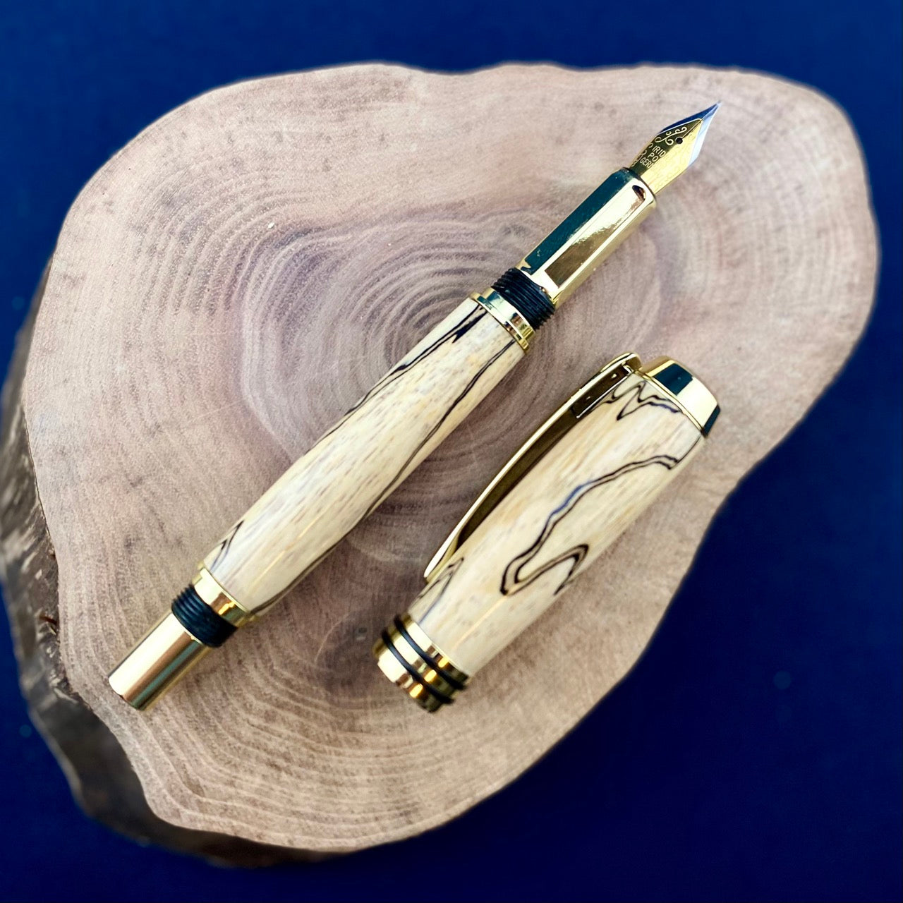 Spalted Tamarind Fountain Pen